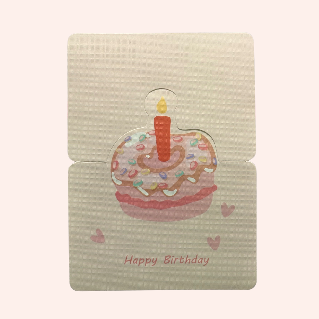 Happy birthday gift card