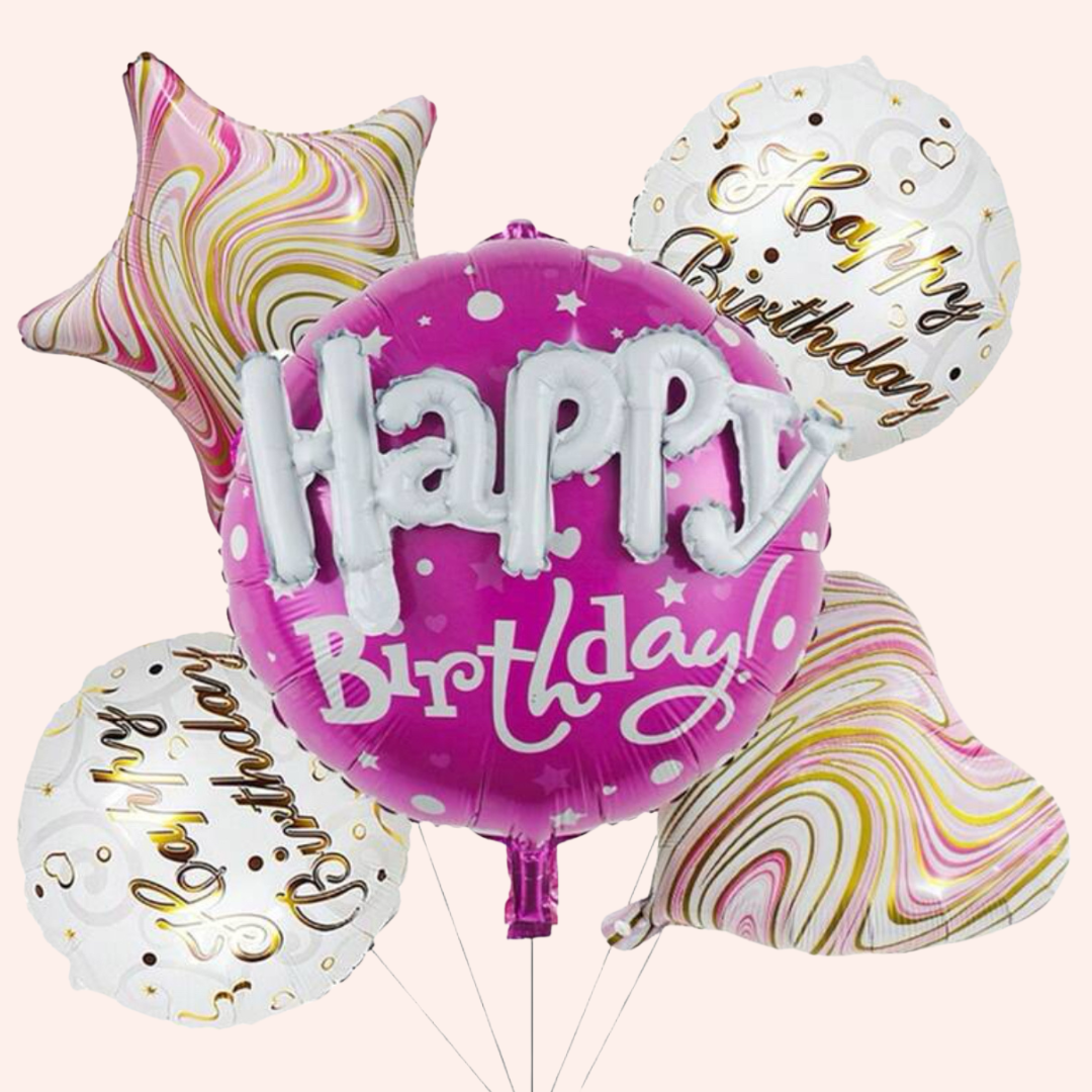 HAPPY BIRTHDAY 3D BALLOONAT