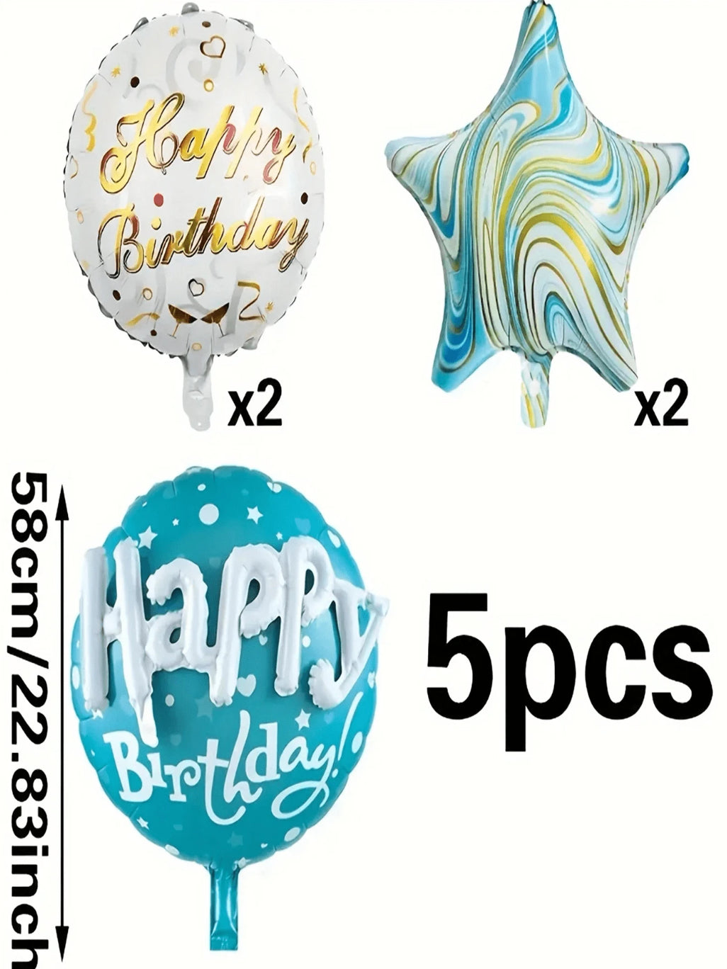 HAPPY BIRTHDAY 3D BALLOONAT