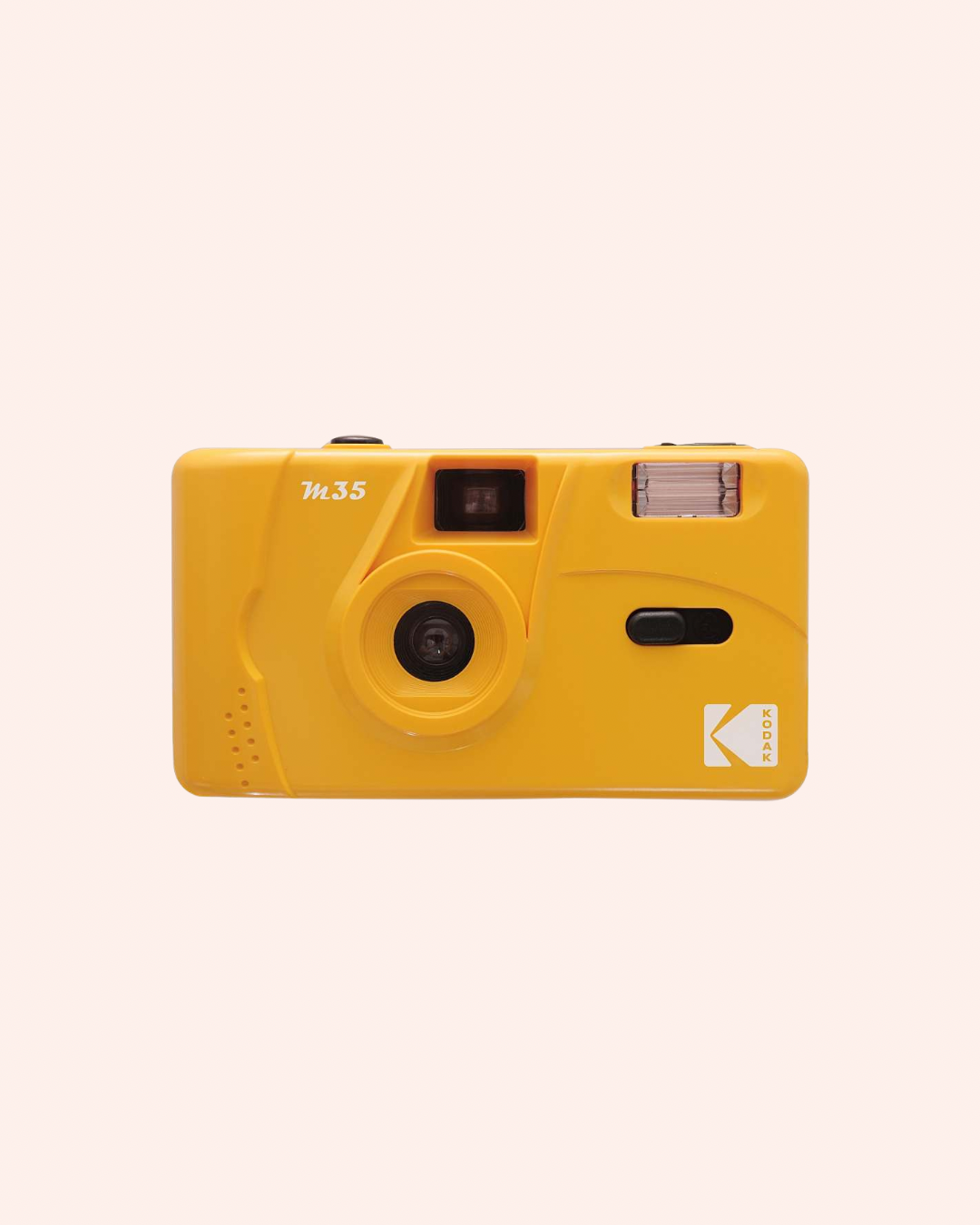 Kodak m35 film camera with flash “Yellow”