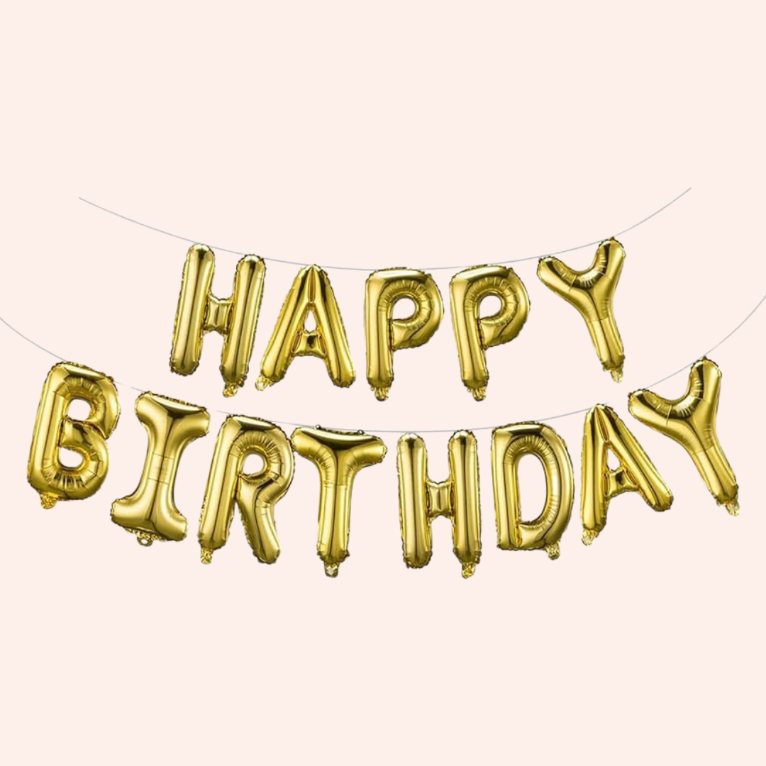 Happy birthday banner