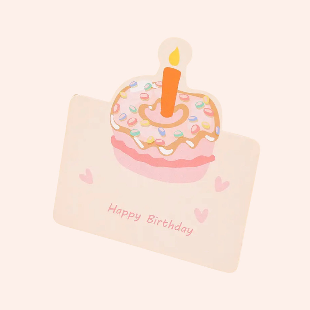 Happy birthday gift card