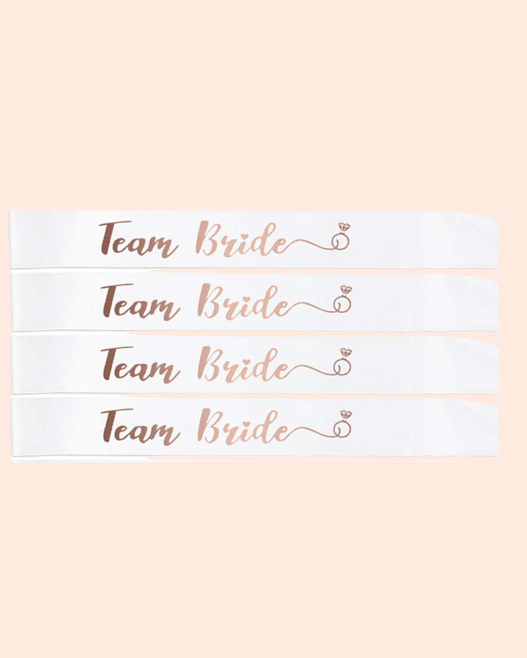 1 piece Team Bride “white”