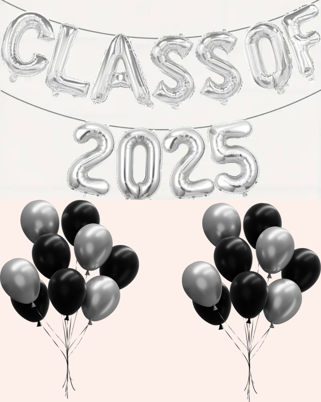 🎓 Class of 2025 Graduation Balloon Set