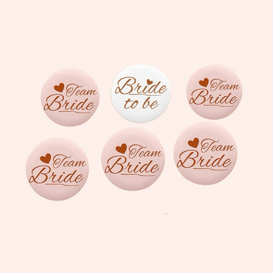 Badges “Bride to be”