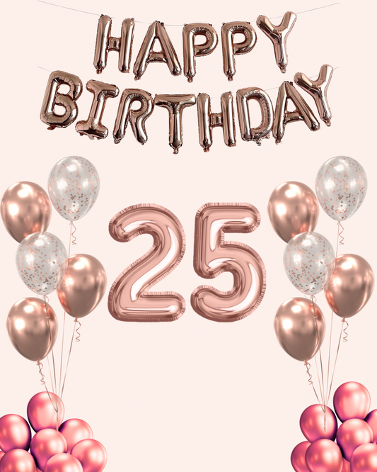Birthday pack with numbers