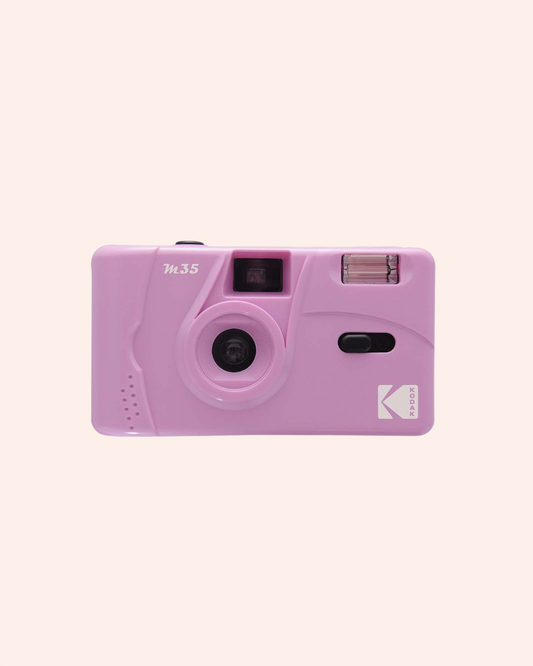 Kodak m35 film camera purple