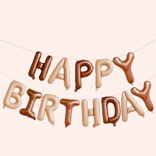 HAPPY BIRTHDAY banner