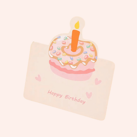 Happy birthday gift card