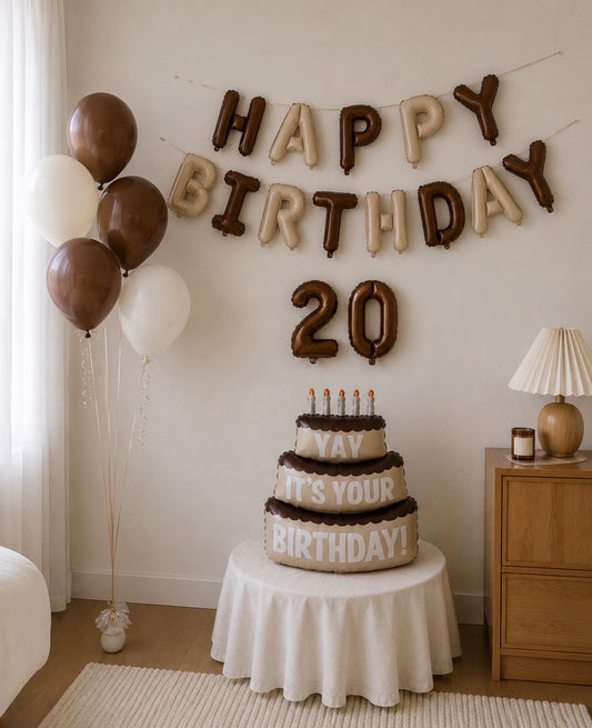 🎂 Balloon Cake Package