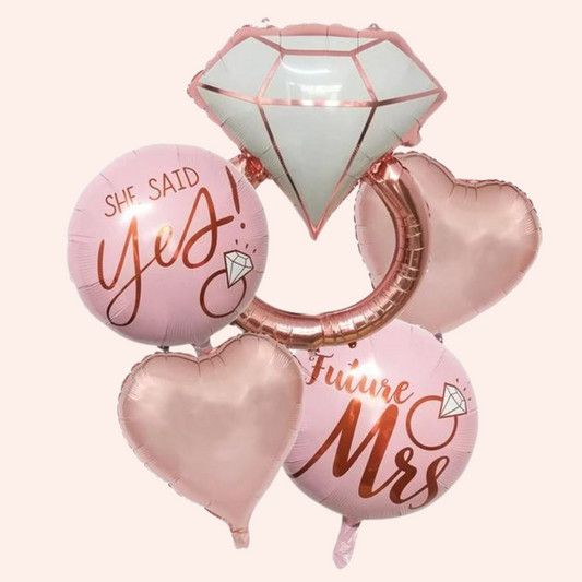 Bridal shower balloonat