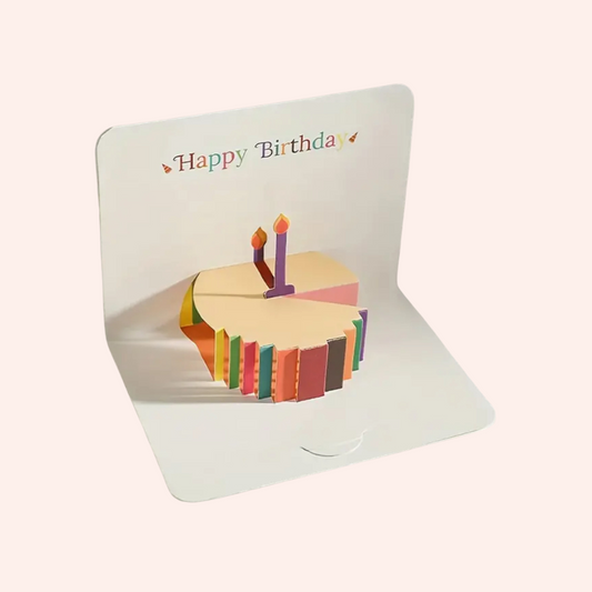 3D birthday card
