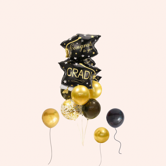 Graduation Double hat 9pcs