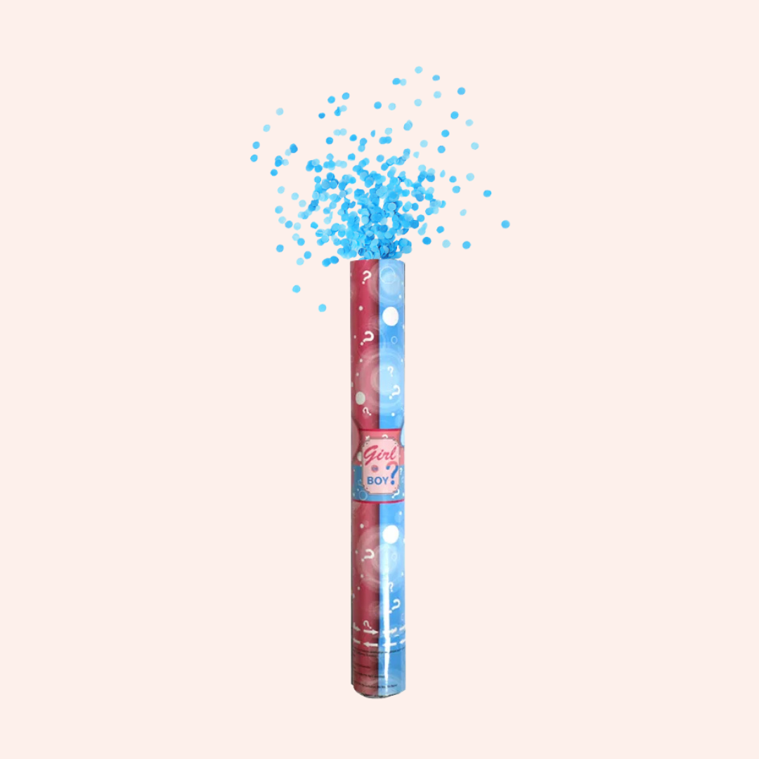 Gender Reveal Confetti Party Cannon