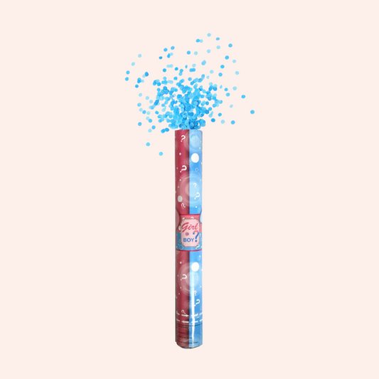 Gender Reveal Confetti Party Cannon