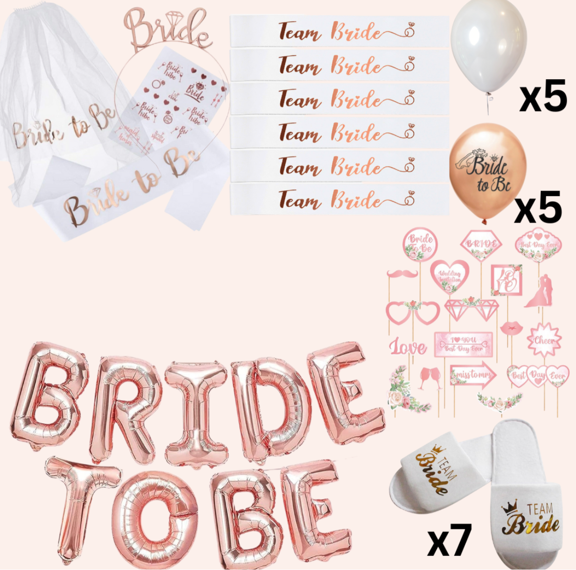 Full Bridal shower  pack