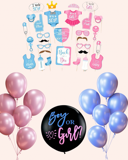 Gender reveal pack