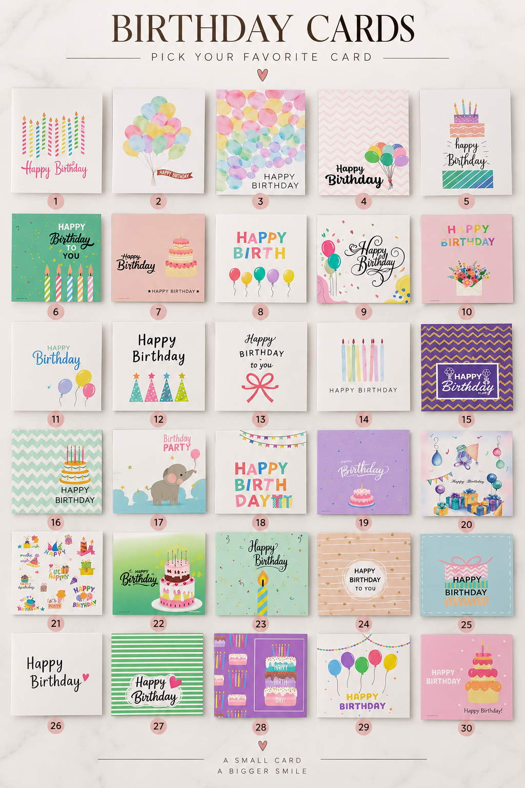 Birthday card