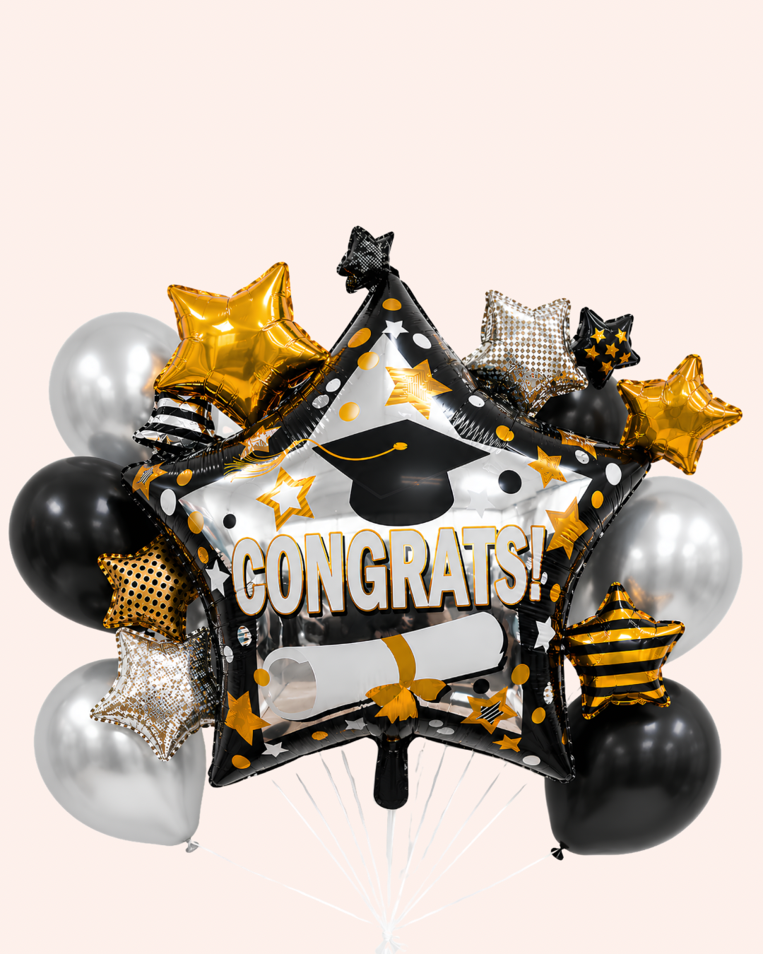 Stars Graduation balloonat