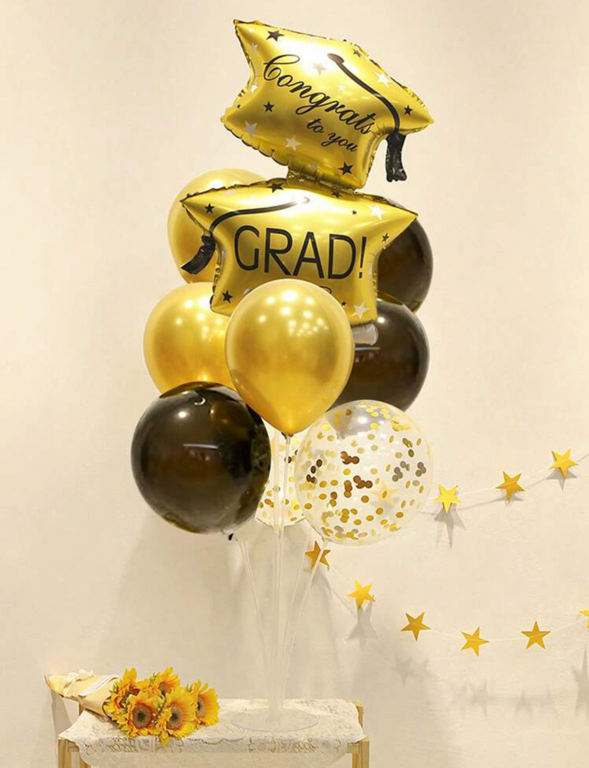 Graduation Double hat 9pcs