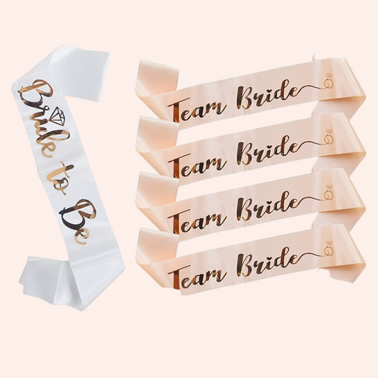 Bridal shower scarf