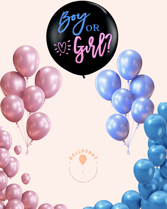 Gender reveal Balloons pack