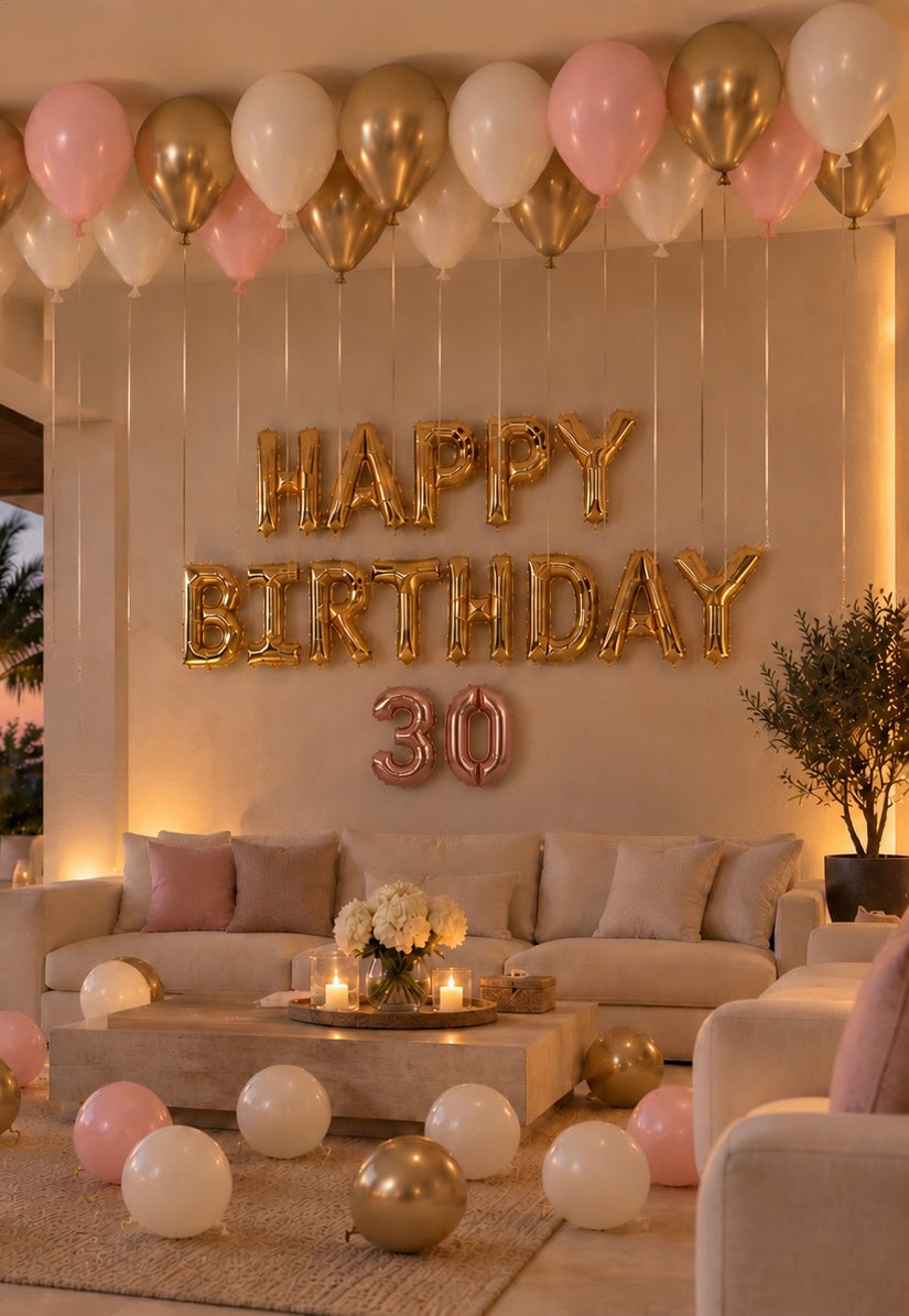 Birthdays pack with Air numbers