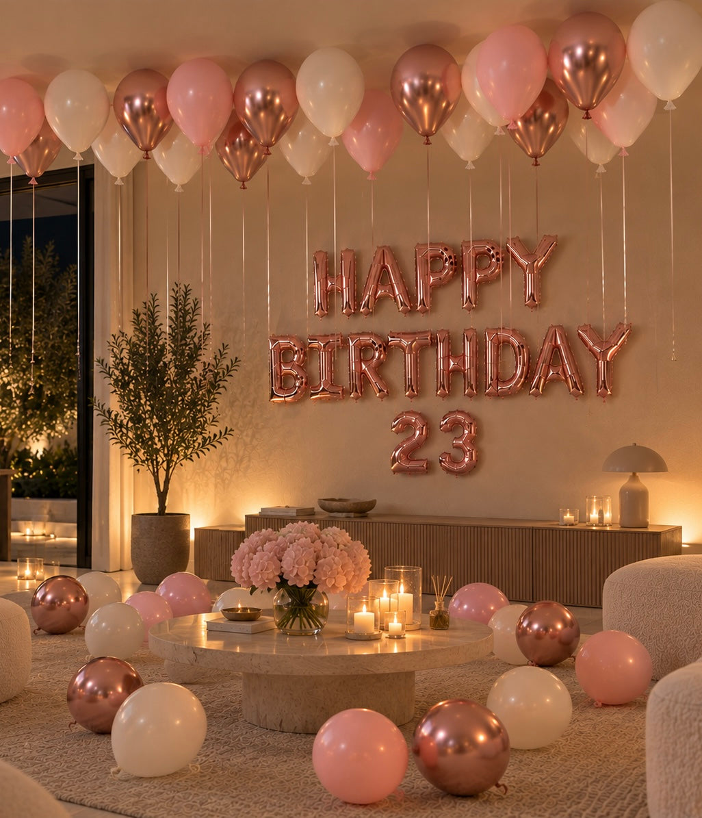 Birthdays pack with Air numbers