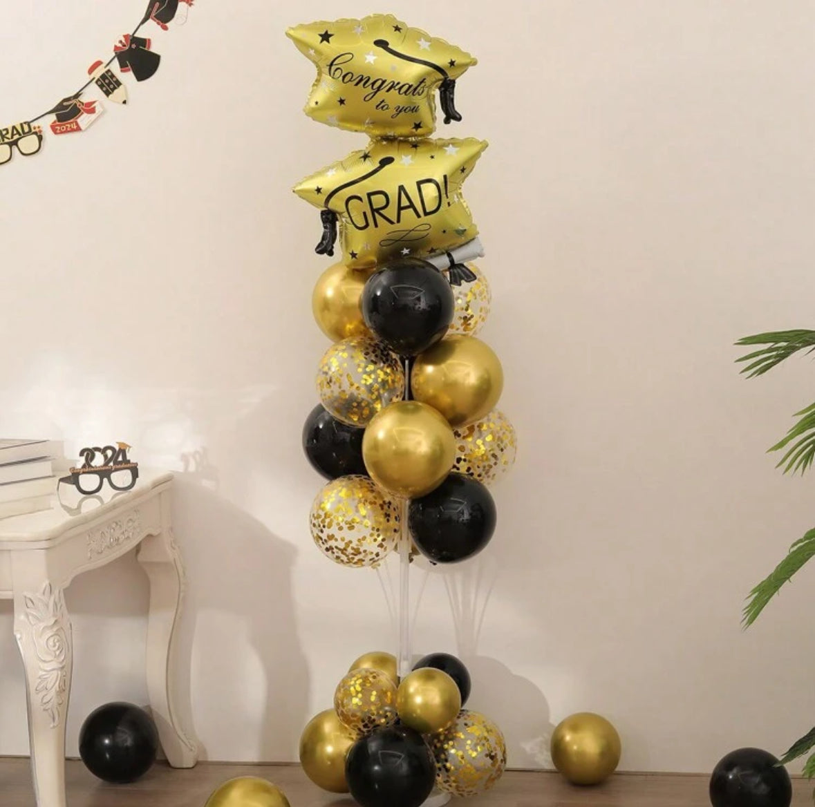 25pcs pack Graduation double cap