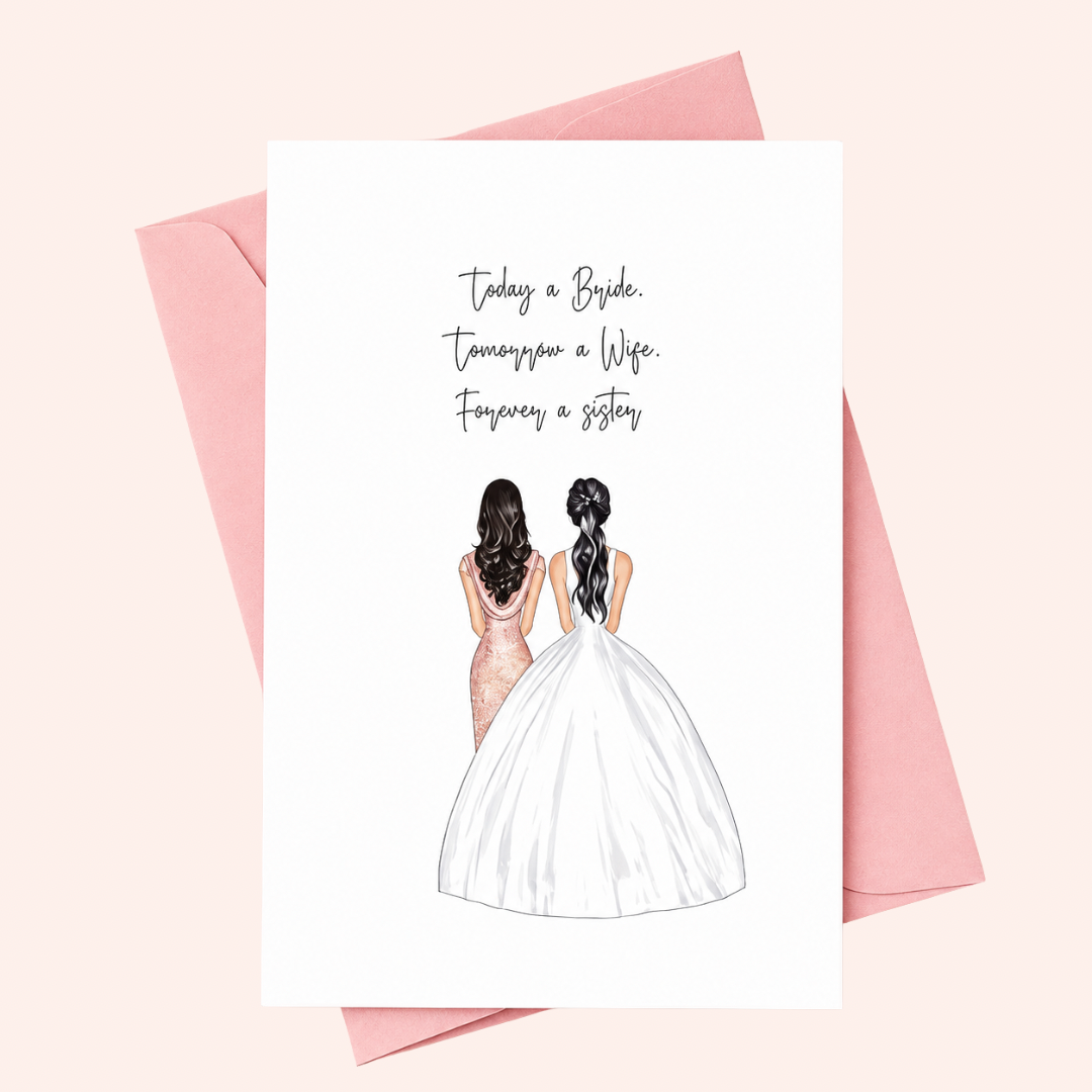 Bride gift card 👰🏻‍♀️