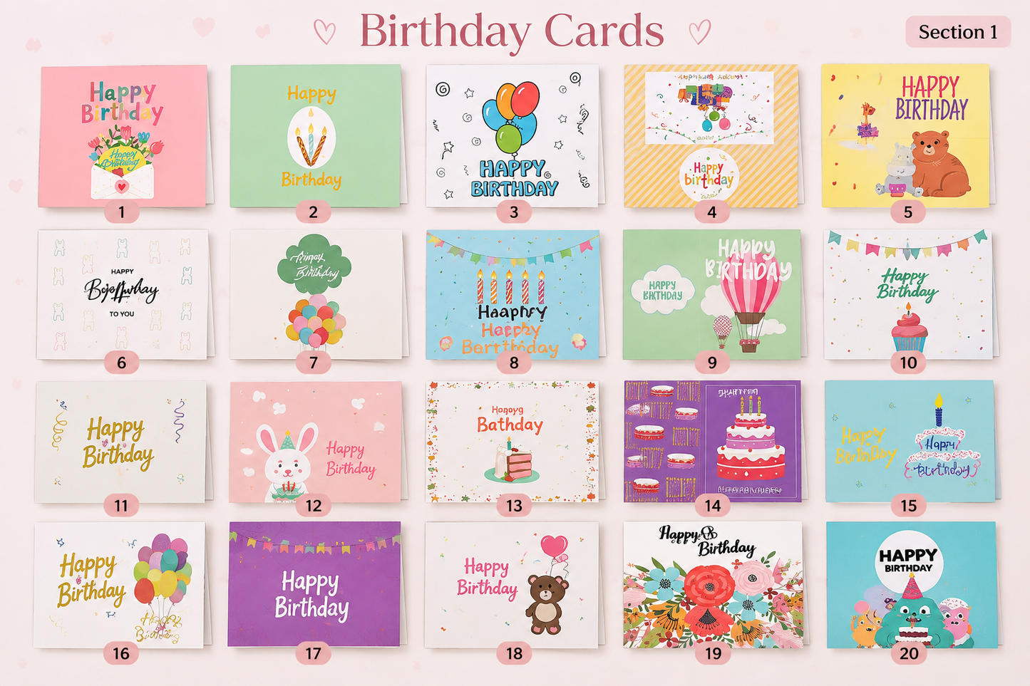 Birthday Cards 🎂💌