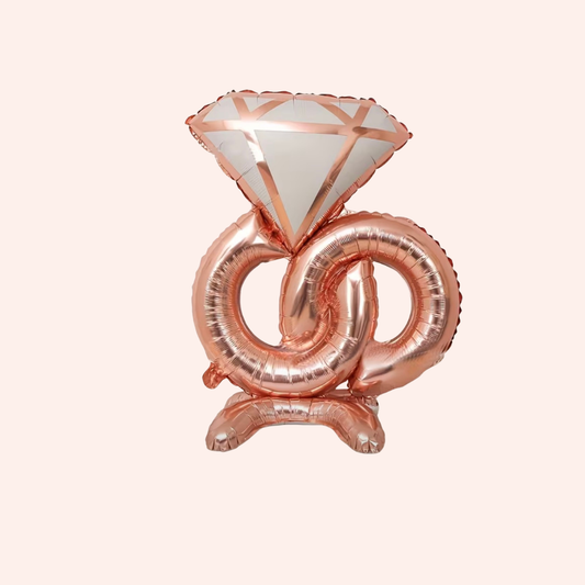 Standing Diamond ring