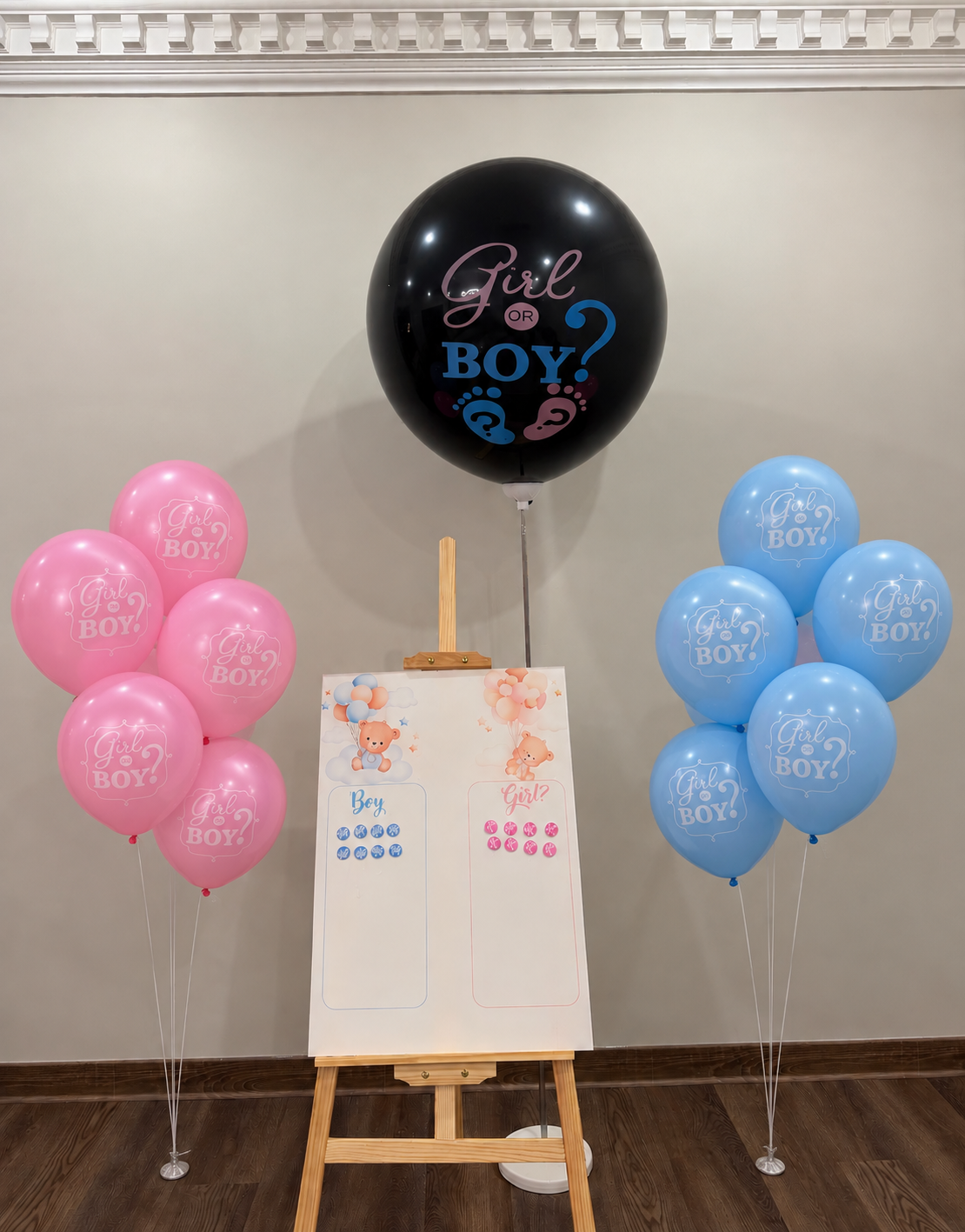 Basic gender reveal pack